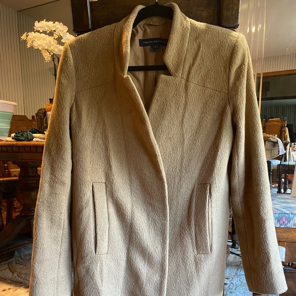 Wool and Cotton Pea Coat